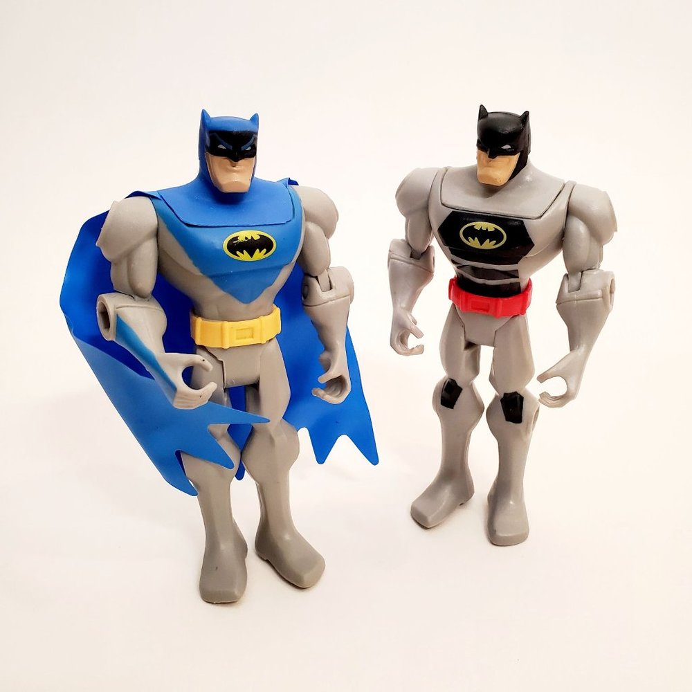 Batman the Brave and the Bold Lot of 2 Batman Action Figures Mattel DC Comics